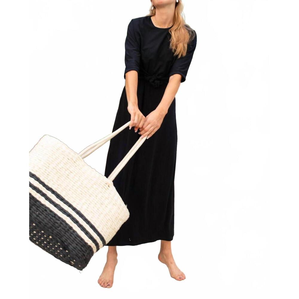 NEW ADINA LAS VEGAS ribbed jumper set in black